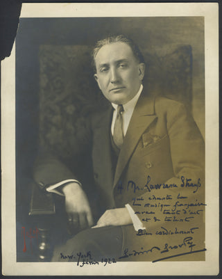 Grovlez, Gabriel. (1879–1944) Signed Photograph