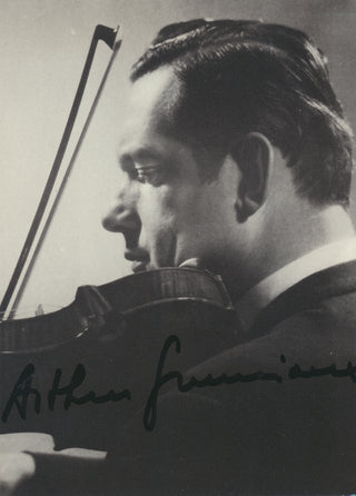 Grumiaux, Arthur. (1921–1986) Signed Photograph