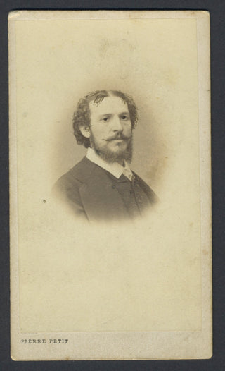 Guadagnini, Luigi. Signed CDV Photograph