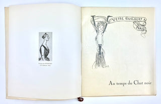 Guilbert, Yvette. (1865–1944) [Tarquini D'Or, Mathilde. (1863–1945)] "Soirée du Réveillon, Yvette Guilbert en Caricatures" - Signed Original 1932 Program to Mathilde Tarquini d'Or