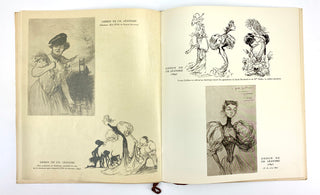 Guilbert, Yvette. (1865–1944) [Tarquini D'Or, Mathilde. (1863–1945)] "Soirée du Réveillon, Yvette Guilbert en Caricatures" - Signed Original 1932 Program to Mathilde Tarquini d'Or