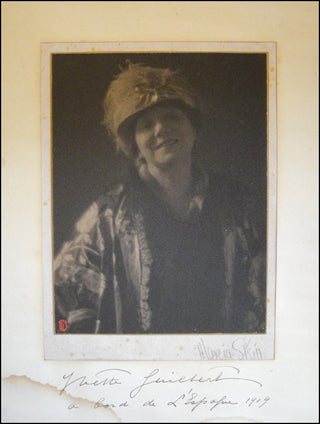 [Belle Époque] Guilbert, Yvette. (1865–1944) Signed Photograph