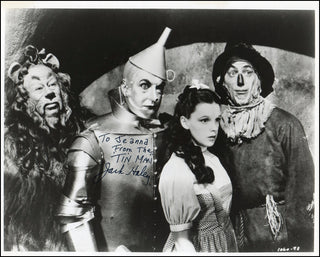 [Wizard of Oz] Haley, Jack. (1898 - 1979) Signed Photograph