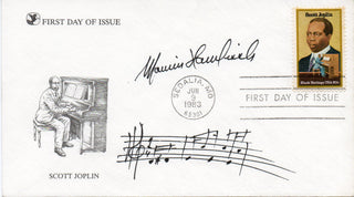 Hamlisch, Marvin. (b. 1944) Autograph Musical Quotation, "Entertainer"