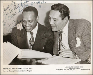 Hampton, Lionel. (1908-2002) Signed Photograph