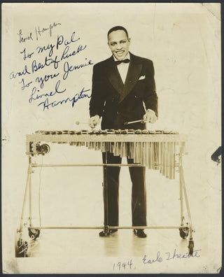 Hampton, Lionel. (1908–2002) Signed Photograph