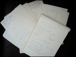 Hanson, Howard. (1896-1981) Autograph Manuscript, "Harmonic Materials of Modern Music."