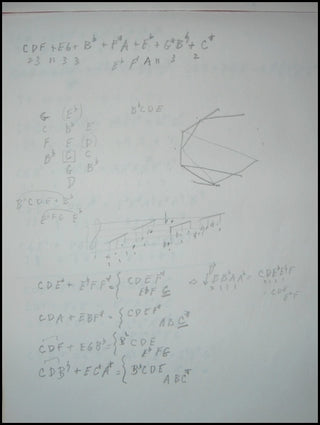 Hanson, Howard. (1896-1981) Autograph Manuscript, "Harmonic Materials of Modern Music."