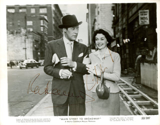 Harrison, Rex. (1908–1990) & Palmer, Lilli. (1914–1986) Signed Photograph from "Main Street to Broadway"