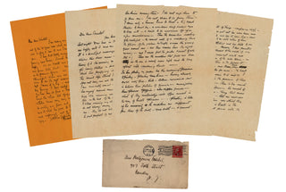 Hartley, Marsden. (1877–1943) Two Autograph Letters