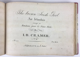 [Sammelband] Haydn, Joseph. (1732–1809) & Arnold, Samuel. (1740–1802) & Baumgarten, Karl Friedrich (ca. 1740–1824) & Gelinek, Josef. (1758–1825) & Gyrowetz, Adalbert. (1763–1850) & Steibelt, Daniel. (1765–1823) & Vitásek, Jan August. (1770–1839) & Cramer,