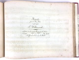 [Sammelband] Haydn, Joseph. (1732–1809) & Arnold, Samuel. (1740–1802) & Baumgarten, Karl Friedrich (ca. 1740–1824) & Gelinek, Josef. (1758–1825) & Gyrowetz, Adalbert. (1763–1850) & Steibelt, Daniel. (1765–1823) & Vitásek, Jan August. (1770–1839) & Cramer,