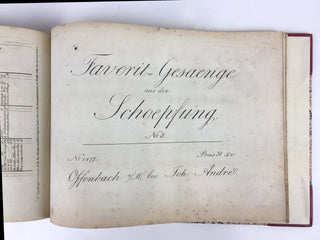 [Sammelband] Haydn, Joseph. (1732–1809) & Arnold, Samuel. (1740–1802) & Baumgarten, Karl Friedrich (ca. 1740–1824) & Gelinek, Josef. (1758–1825) & Gyrowetz, Adalbert. (1763–1850) & Steibelt, Daniel. (1765–1823) & Vitásek, Jan August. (1770–1839) & Cramer,