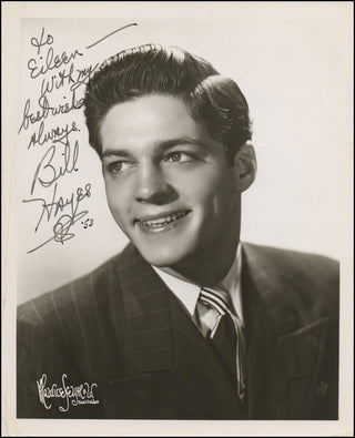 Hayes, Bill. (b. 1925) Signed Photograph