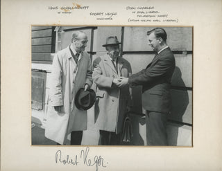 Heger, Robert. (1886–1978) Signed Photograph