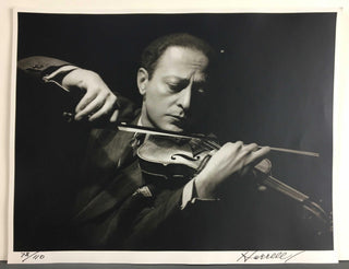 Heifetz, Jascha. (1901–1987) [George Hurrell (1904–1992)] Original Hurrell Photograph