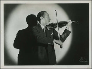 Heifetz, Jascha. (1901–1987) Original Piaz Photograph