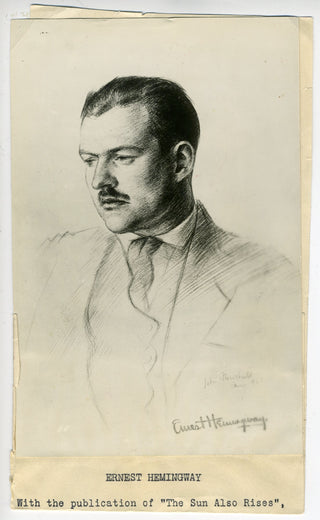 Hemingway, Ernest. (1899 - 1961) Archive of Press Photographs