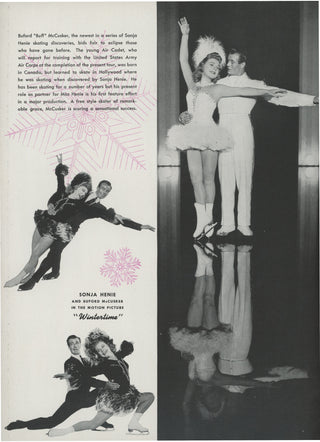 [Henie, Sonja. (1912-1969)] "Sonja Henie with Her Hollywood Ice Revue" - Souvenir Program