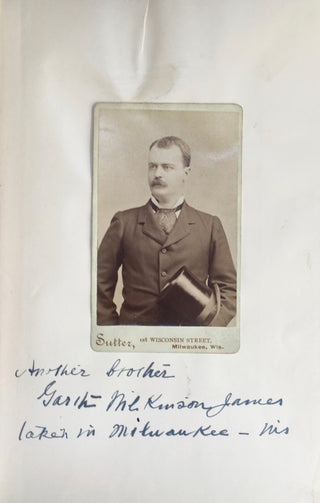 James, Henry. (1843-1916) Alice James: Her Brothers, Her Journal - WITH ORIGINAL PHOTOGRAPHS & AUTOGRAPH LETTER FROM HENRY JAMES ("I have grown bald-- & fat & shaved off my beard!")