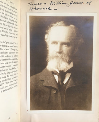 James, Henry. (1843-1916) Alice James: Her Brothers, Her Journal - WITH ORIGINAL PHOTOGRAPHS & AUTOGRAPH LETTER FROM HENRY JAMES ("I have grown bald-- & fat & shaved off my beard!")