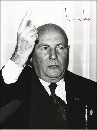 Henze, Hans Werner. (1926 - 2012) Signed Photograph