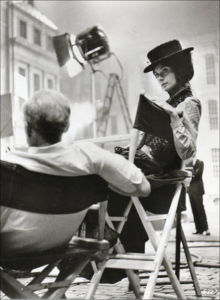 Hepburn, Audrey. (1929–1993) Original Photograph from set of "My Fair Lady."