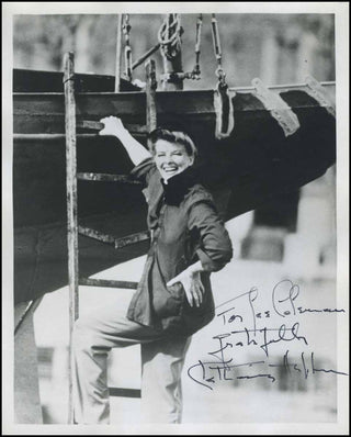 [Film & Theatre] Hepburn, Katharine. (1907–2003) Signed Photograph