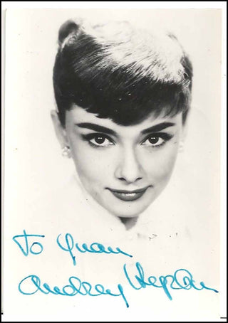 [Film & Theatre] Hepburn, Audrey. (1929–1993) Signed Photograph