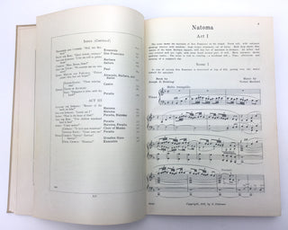 Herbert, Victor. (1859–1924) Natoma - Signed AMQS Presentation Copy to Harold Sanford