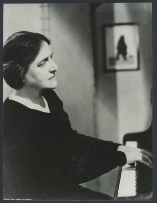 Hess, Myra. (1890–1965) Vintage Photograph