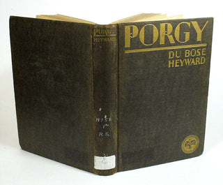 Heyward, DuBose. (1885–1940) [Illustrated by Theodore Nadejen (illustrator) ] "Porgy"  - Signed First Edition to the Peterborough Town Library