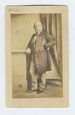 Hiller, Ferdinand. (1811 - 1885) Carte de Visite Portrait Photograph