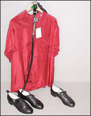 Hines, Gregory. (1946-2003) Original Outfit and Tap Shoes from "Taps."