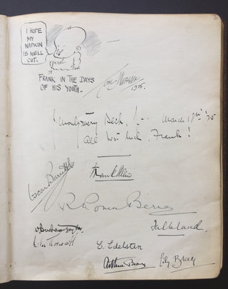 [Theatre & Film] Chaplin, Charlie. (1889-1977) & Laurel, Stan. (1890-1965) & Lauder, Harry. (1870-1950) & Mackenzie, Alexander Campbell. (1847-1935) & Gwenn, Edmund. (1877-1959) & Whiteman, Paul. (1890-1967) & Rohmer, Sax. (1883-1959) & Caesar, Irving. (1