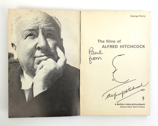 Hitchcock, Alfred. (1899–1980) [Perry, George.] The Films of Alfred Hitchcock - SIGNED WITH A DRAWING