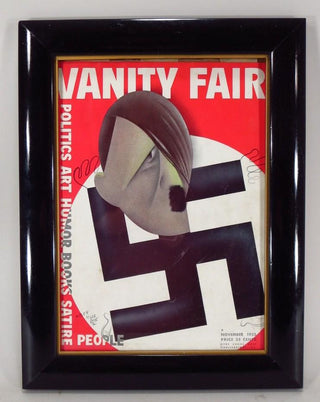 [Holocaust] [Hitler, Adolf. (1889 - 1945)]  Graphically Striking Anti-Hitler Vanity Fair Cover