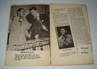 Holiday, Billie. (1915–1959) "Fred Robbins' One-Nite Stand" - Original 1940's Program