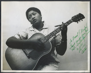 Holmes, Odetta. (1930–2008) Signed Photograph