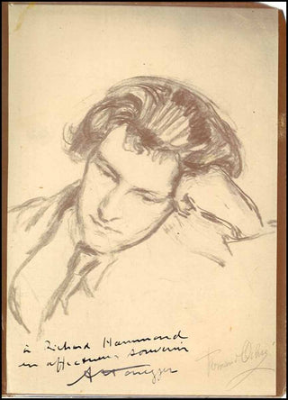 Honegger, Arthur. (1892-1955) Signed Portrait to Richard Hammond