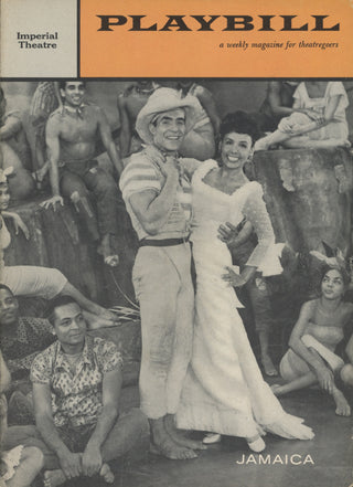 [Horne, Lena. (1917–2010) & Montalbán, Ricardo. (1920–2009)] "Jamaica" - Original Playbill