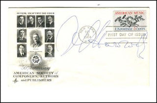 Horowitz, Vladimir. (1903-1989) Signed FDC