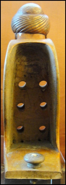 [Music Iconography] Carved 18th Century Hurdy-Gurdy Head