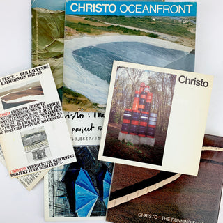 Christo. (1935 - 2020) Signed Catalogue Collection