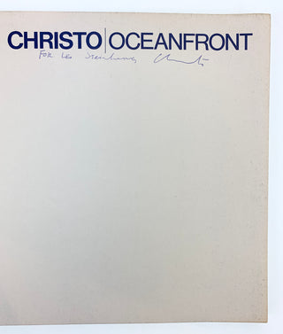 Christo. (1935 - 2020) Signed Catalogue Collection