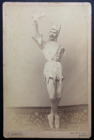 [On Point] Cabinet Photograph of a One-Armed Dancer