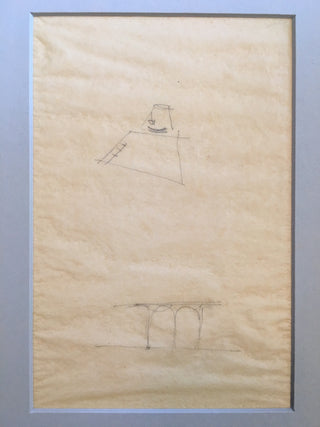 [Literature & Art] [Architecture] Johnson, Philip. (1906–2005) Collection of Original Drawings, 1963 - 2001