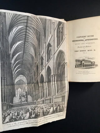 [Portraits & Autographs of Composers and Performers] Busby, Thomas. (1754 - 1838) Concert Room and Orchestra Anecdotes, of Music and Musicians, Ancient and Modern. - EXTRA ILLUSTRATED WITH 150+ ORIGINAL PERIOD PORTRAITS & AUTOGRAPH INSERTIONS