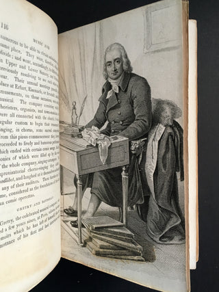 [Portraits & Autographs of Composers and Performers] Busby, Thomas. (1754–1838) Concert Room and Orchestra Anecdotes, of Music and Musicians, Ancient and Modern. - EXTRA ILLUSTRATED WITH 150+ ORIGINAL PERIOD PORTRAITS & AUTOGRAPH INSERTIONS