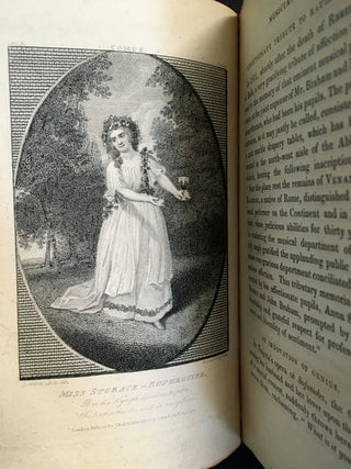 [Portraits & Autographs of Composers and Performers] Busby, Thomas. (1754–1838) Concert Room and Orchestra Anecdotes, of Music and Musicians, Ancient and Modern. - EXTRA ILLUSTRATED WITH 150+ ORIGINAL PERIOD PORTRAITS & AUTOGRAPH INSERTIONS